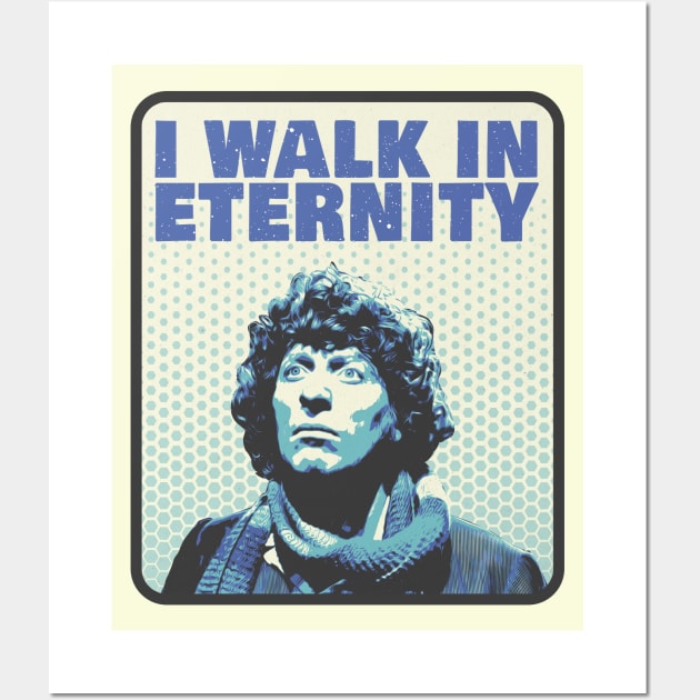 Time Lords Walk in Eternity Wall Art by BeyondGraphic